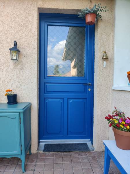 Porte d'entrée PVC